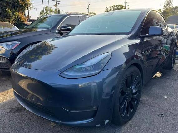 TESLA MODEL Y 2022 7SAYGDEF6NF380119 image